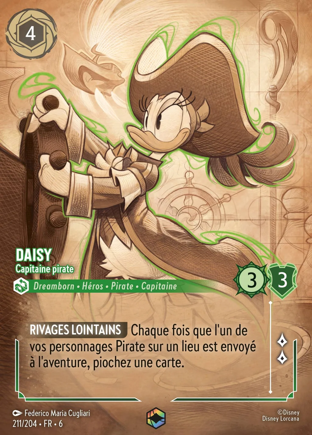 Daisy - Capitaine pirate