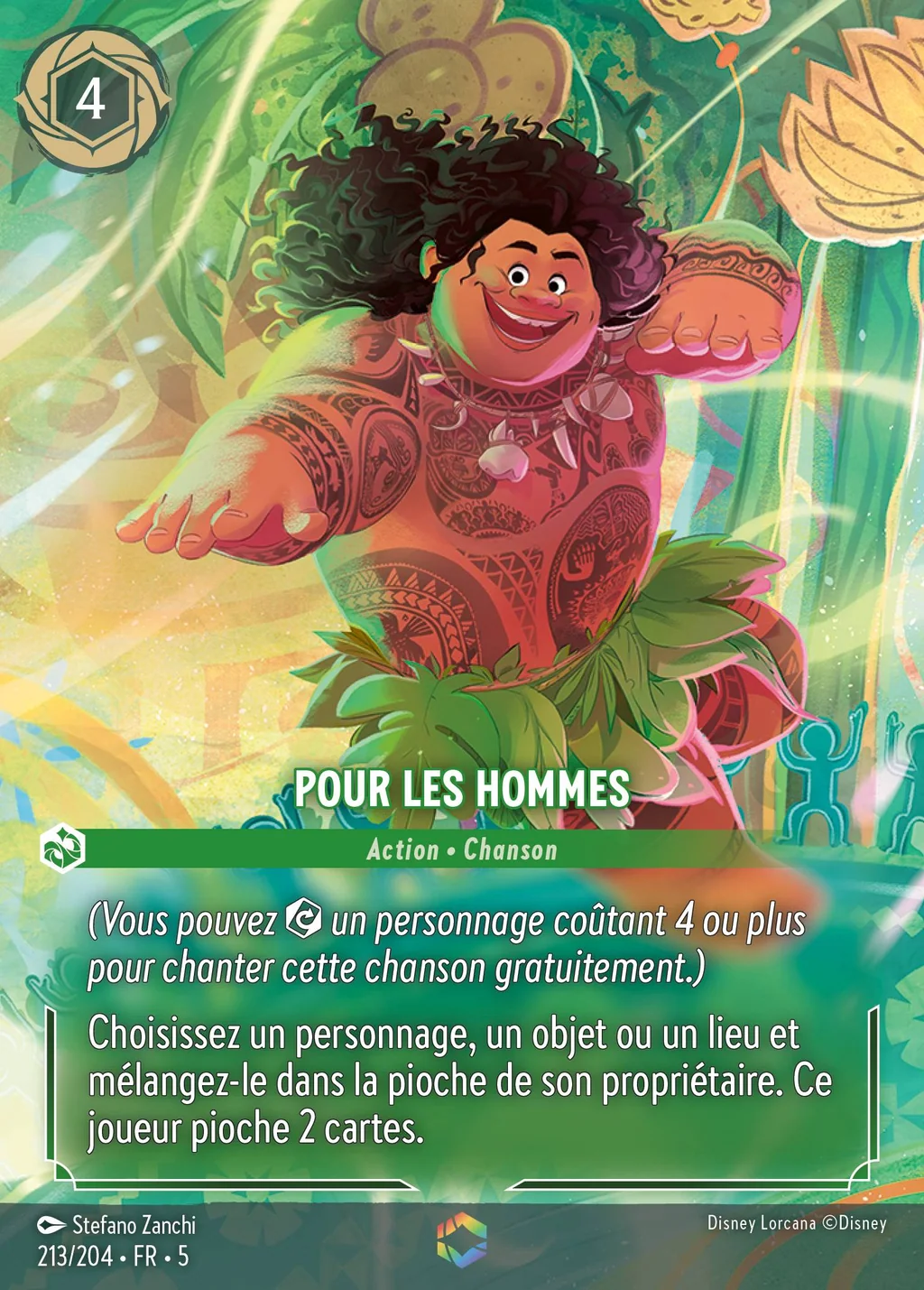 Pour les hommes