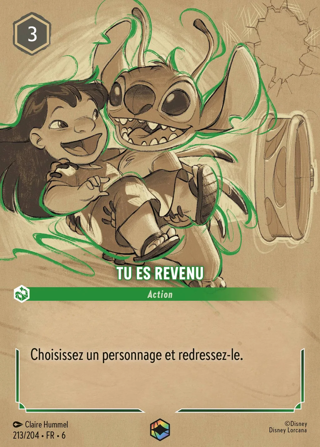 Tu es revenu